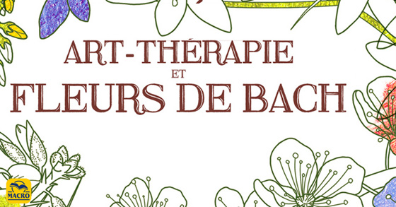 Livre - art-thérapie et fleurs de Bach