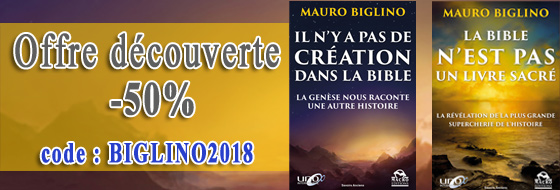 promo ebook Mauro Biglino : découverte à -50%
